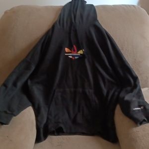 Adidas men's Hoodie Black Size L